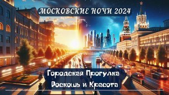 Московские Ночи 2024: Городская Прогулка Роскошь и Красота