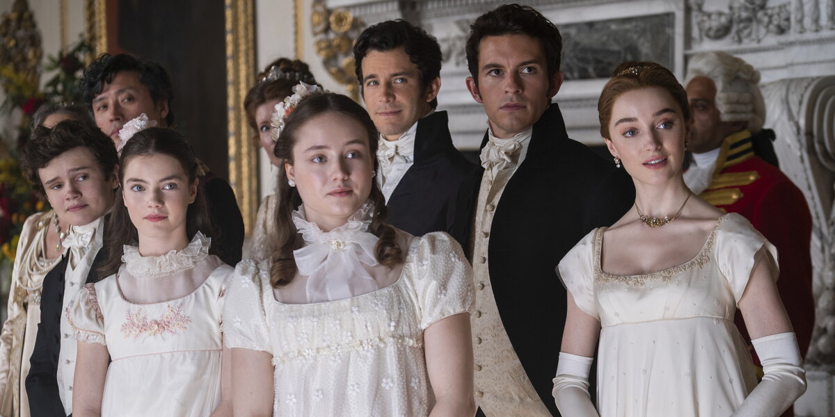 Кадр из сериала "Бриджертоны"