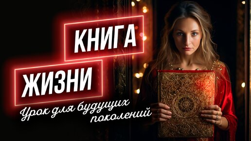 Книга жизни для будущих поколений / Урок для детей и внуков