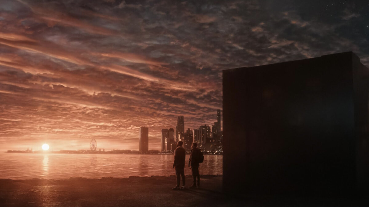 Кадр из сериала "Темная материя"