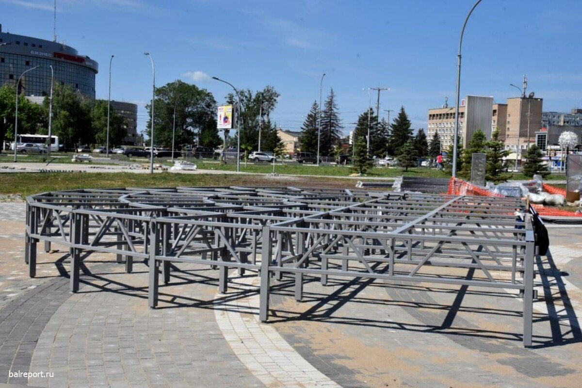 В Балакове в парке «Центральный» продолжается благоустройство | Балаковский  репортер | Дзен