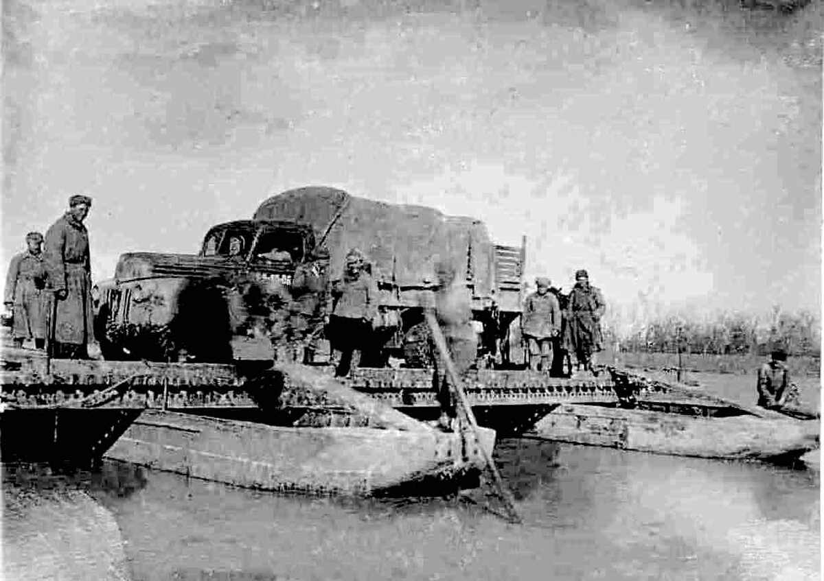 р.Протока, март 1942г.