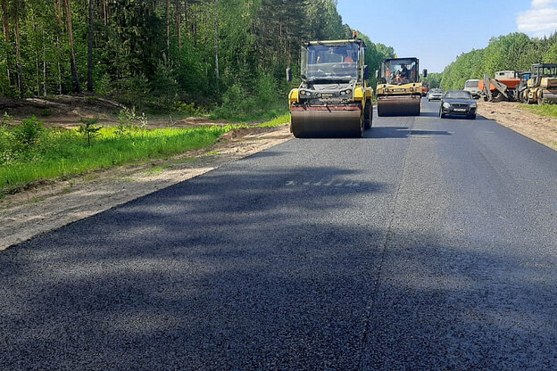    В Кировской области ремонтируют дорогу Кырчаны - Нема - Кильмезь