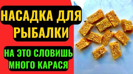 Насадка для рыбалки на КАРАСЯ, КАРПА, ЛЕЩА. Можно добавлять в прикормку.