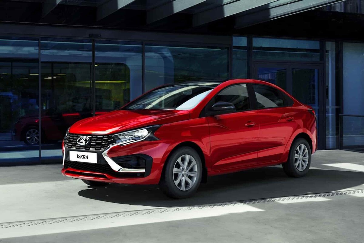 Без ладьи узнать детище ВАЗа можно только по х-образному символу на решетке