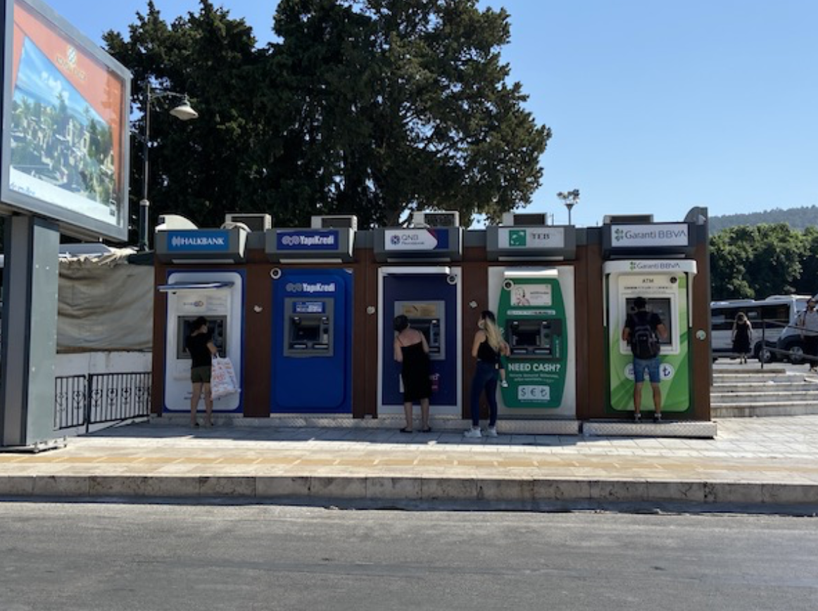 Банкоматы в Турции