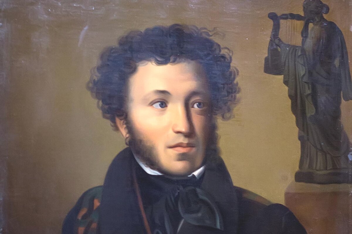 портрет А.С. Пушкина , кисти  Ореста Кипренского, 1827 год