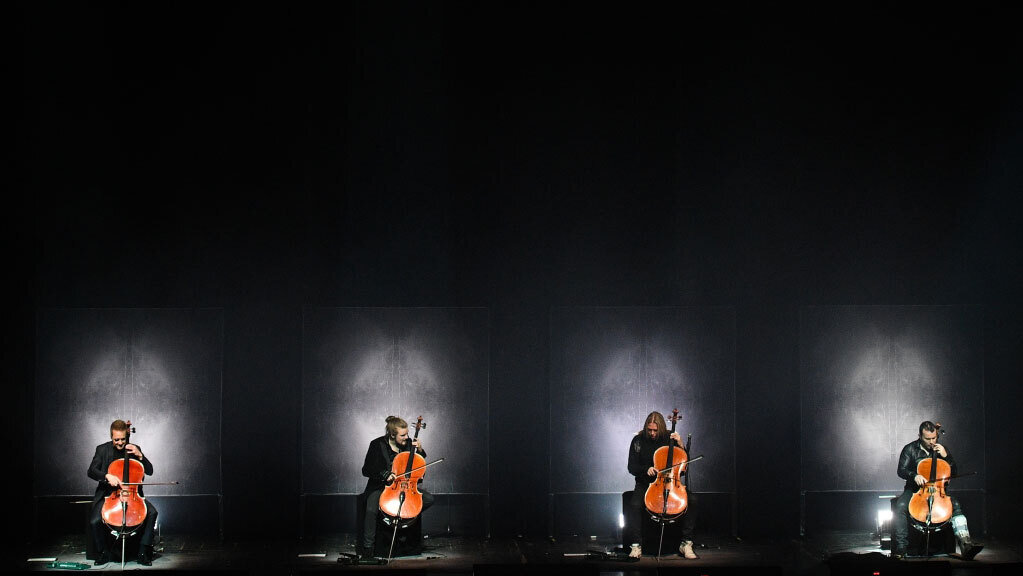 Концерт группы Apocalyptica в Москве, 23 апреля 2017 года © Владимир Астапкович/РИА Новости