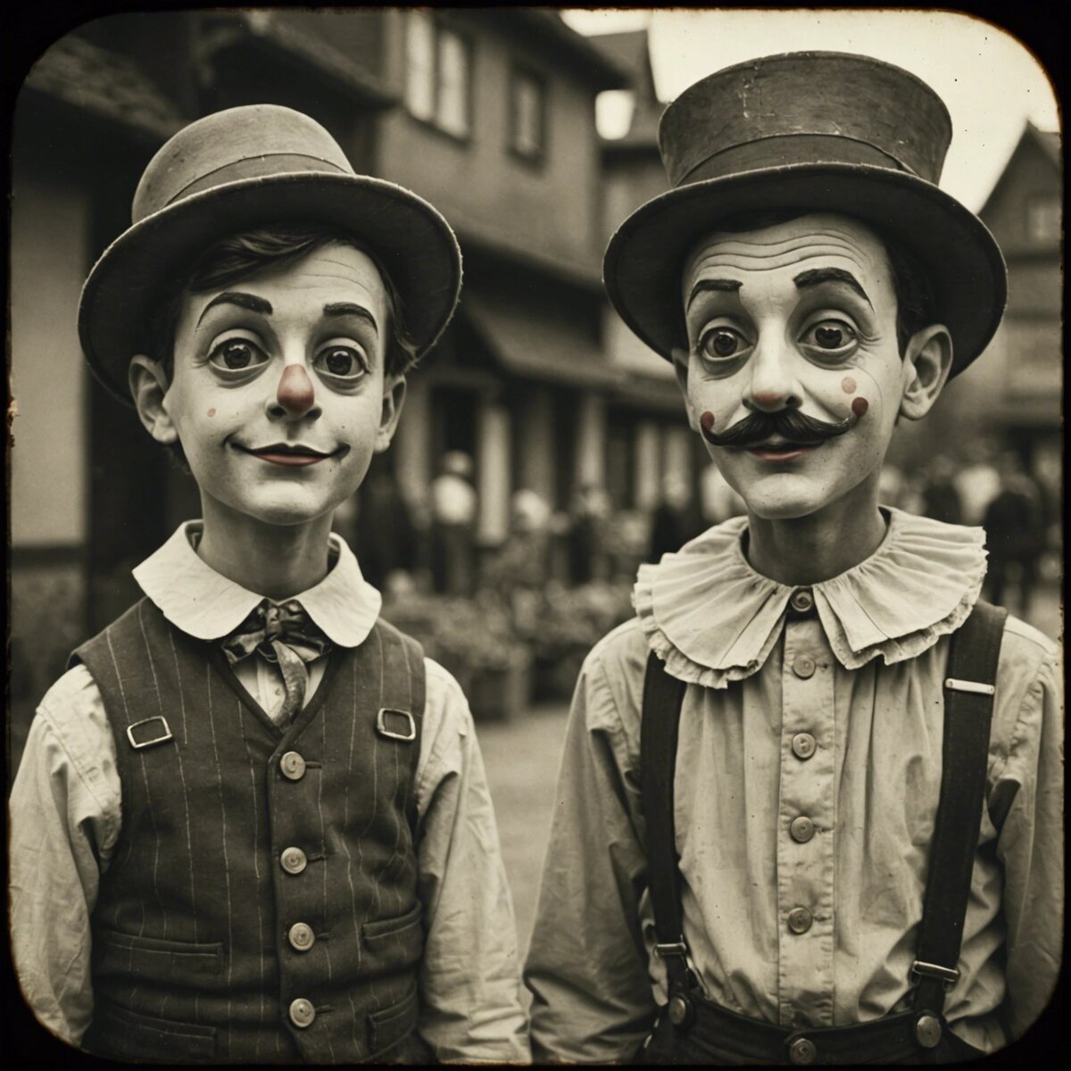 Буратино и Пьеро во взрослой жизни