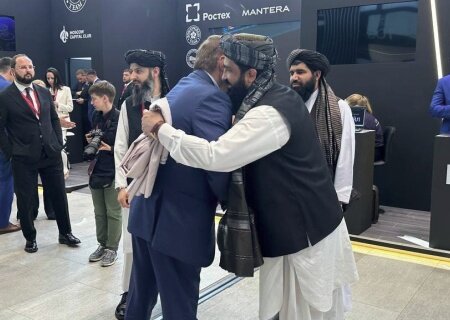    «Талибан» приехал в Петербург. Что делают талибы на Петербургском международном экономическом форуме?