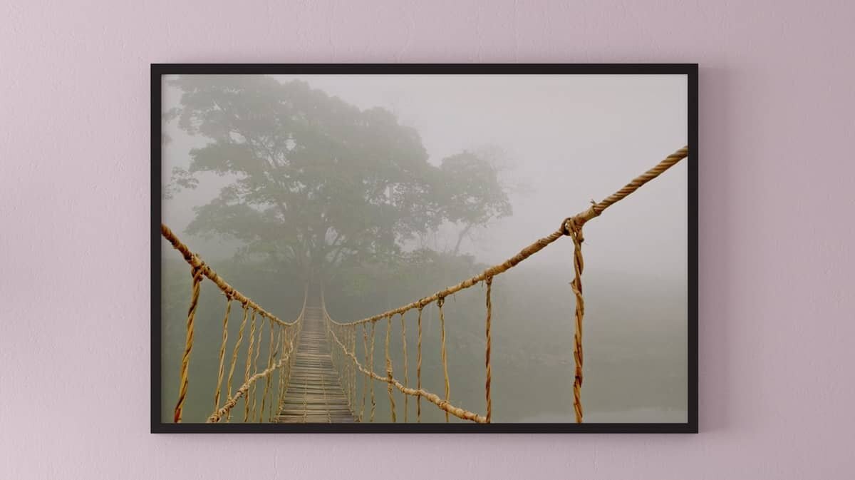 Ох, помню, у подружки висела такая в комнате. Красота! А какая она была огромная! Мне нравится до сих пор😍