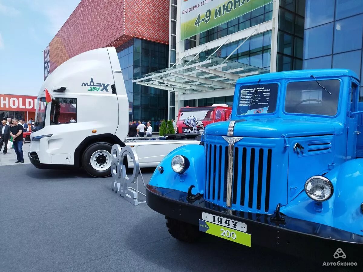 МАЗ и МТЗ представили самые интересные автомобильные новинки на  «Белагро-2024» | abw.by | Дзен