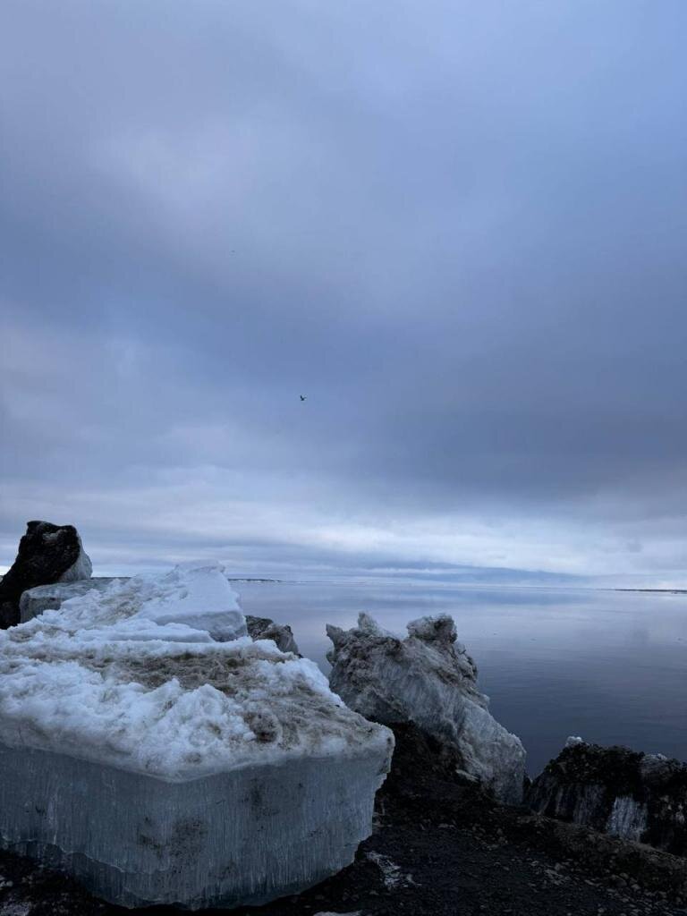 В низовье Енисея начался ледоход. Паблики заполнили фотографии и видео “силы”  льда | Сибирский. Новостной | Дзен