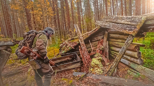 НАШЁЛ ЗАБРОШЕННЫЙ ПОСЁЛОК НА БОЛОТЕ. НЕ ВЕРЮ ГЛАЗАМ СТАРИННАЯ КУЗНИЦА. ОБАЛДЕЛ ОТ НАХОДОК В ТАЙГЕ.