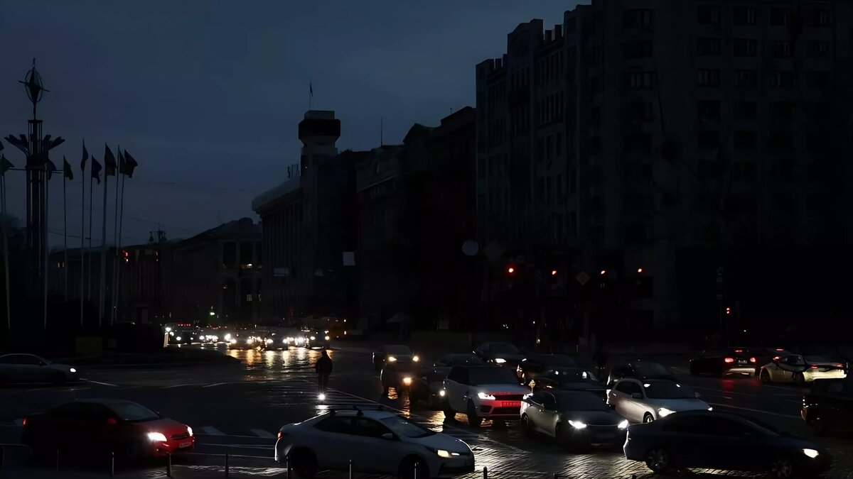 Отключения электричества в Киеве. Фото: rf-smi.ru