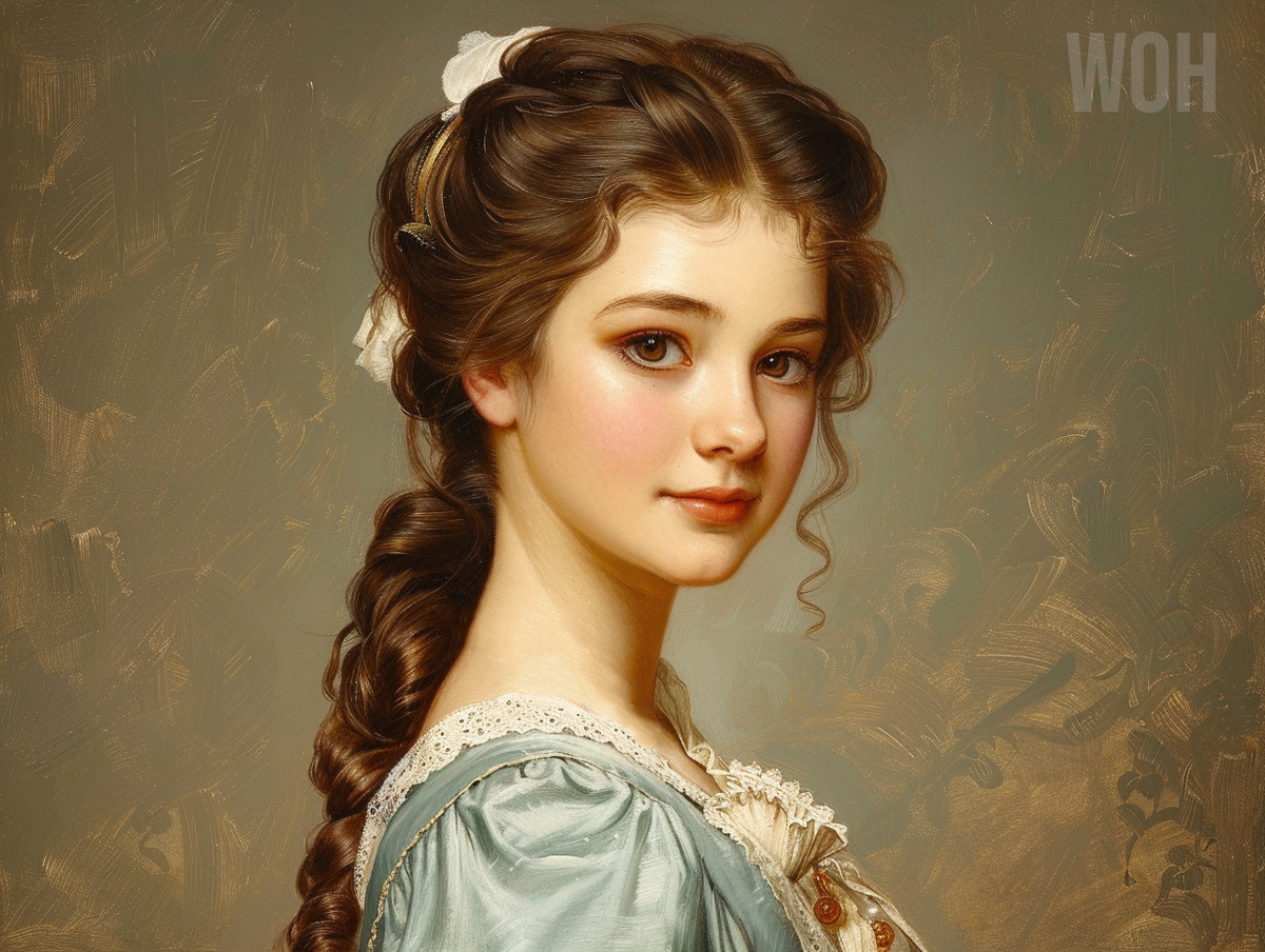 Портрет девушки (не является портретом Полинет)