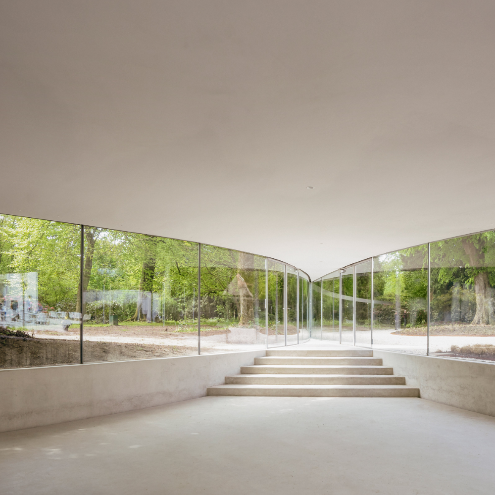 Центр для посетителей парка Грут Вийверсбург, Нидерланды, архитектор Дзюньи Исигами.