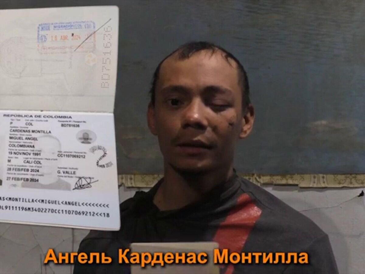   "Украинцы обманули нас". Допрос пленного колумбийца, воевавшего за ВСУ© Министерство обороны РФ