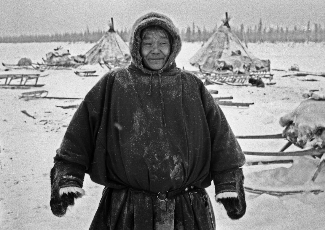 Ненецкий оленевод в малице. Фото 1982-го года