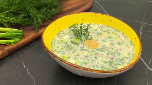 Я могу есть этот суп все лето каждый день. Он такой вкусный и готовится за 5 минут. Хоть кастрюлю сделай , хоть две, все съедается сразу