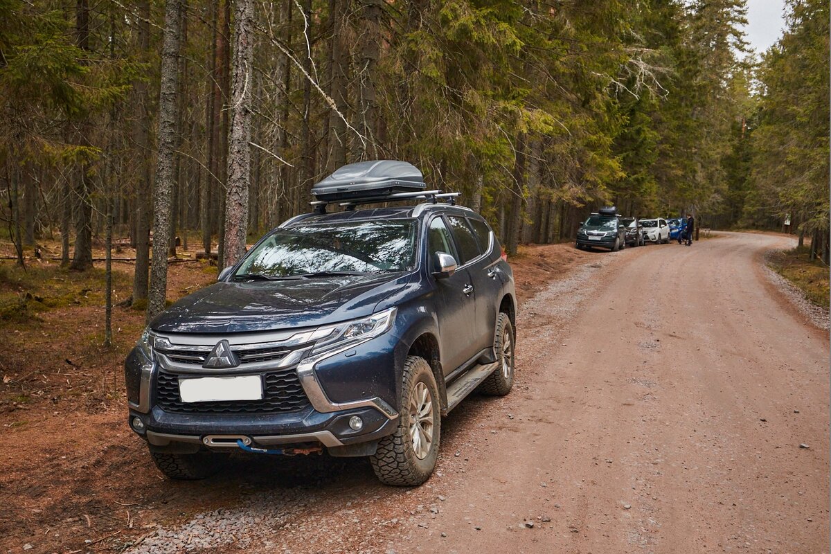 Паркуемся вдоль дороги.