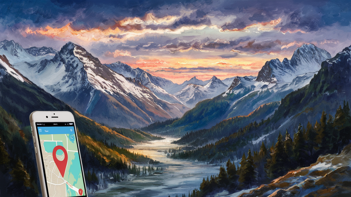 "Офлайн-навигаторы - незаменимые помощники в диких местах без интернета".