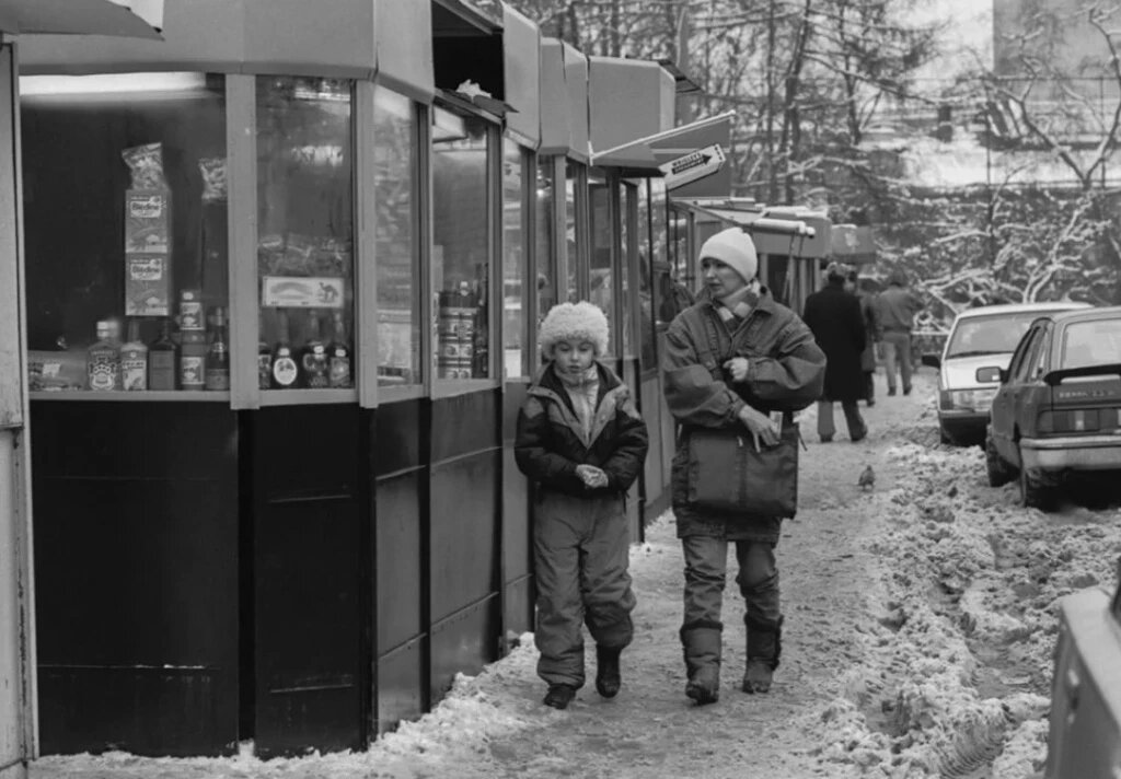 Фото ларька из 90