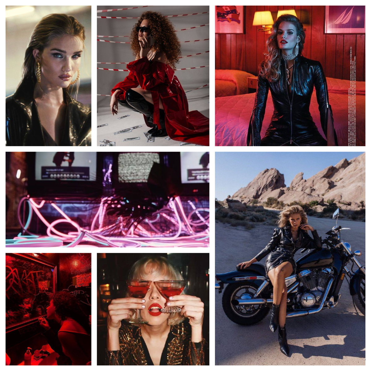 Идеи для девичника в стиле 90-х, стиль байкеров