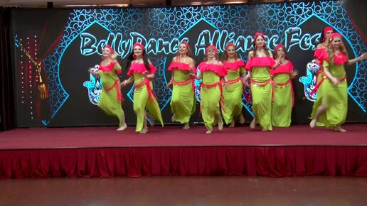 Восточные танцы: Шааби. IV место на конкурсе II Bellydance Alliance Fest Москва, 2024 год