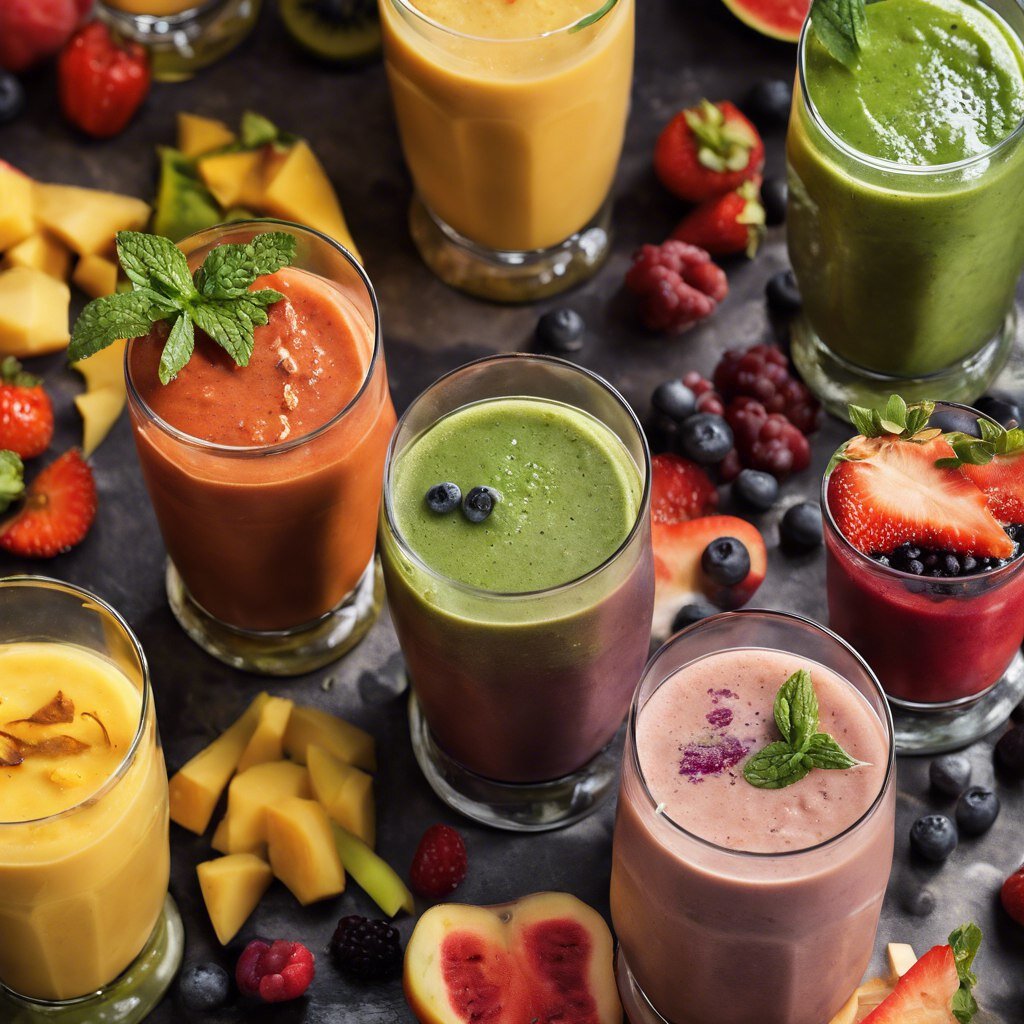 Полезные для мужского здоровья смузи ;)