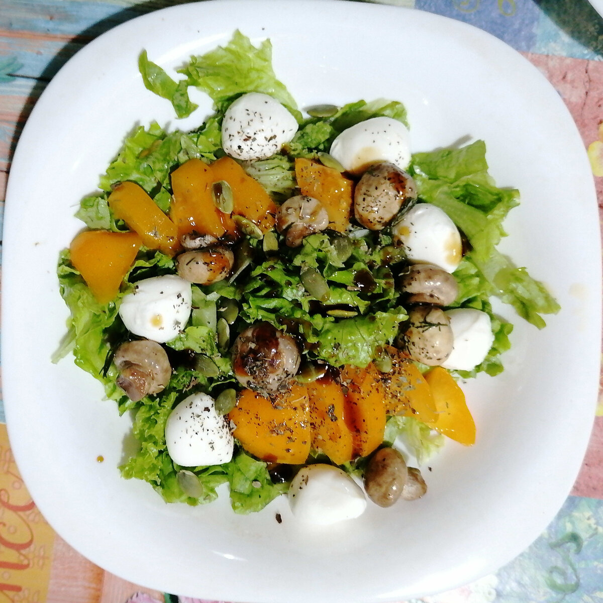 Как видно, я ем именно траву