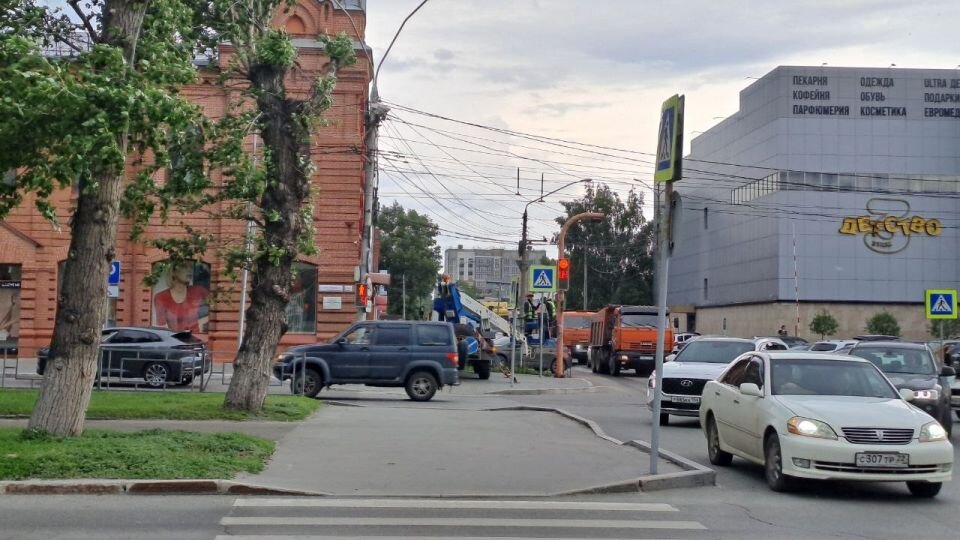    Замена светофора. Источник: Евгения Кочеткова