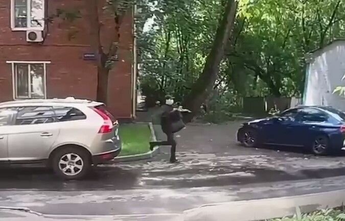    Кадр из видео