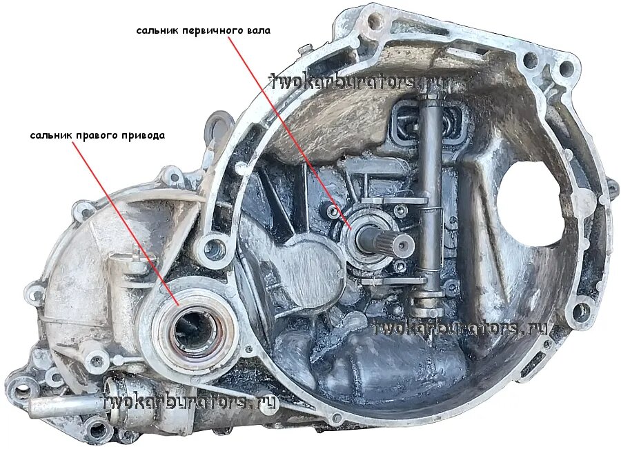 Перелил масла в КПП на ВАЗ 2115