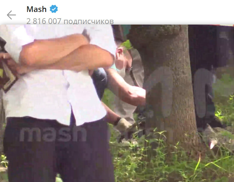    Скриншот: Mash/Telegram