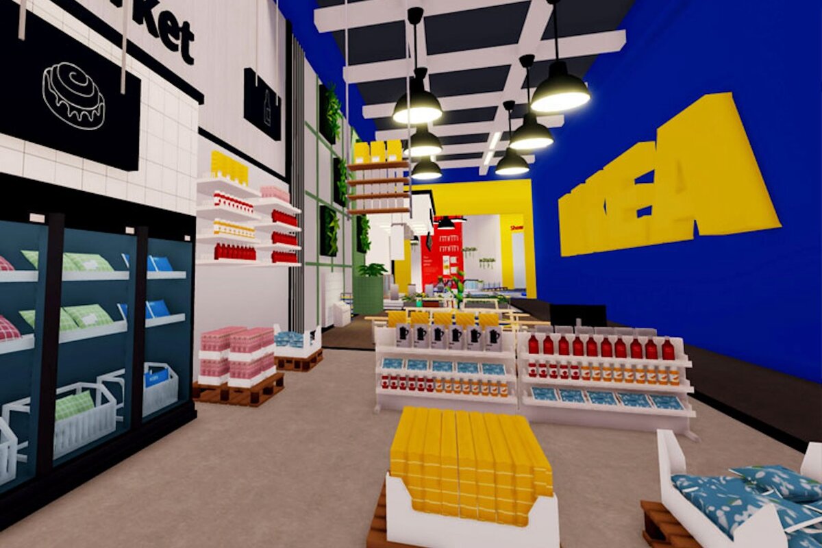 Ikea открывает виртуальный магазин в Roblox. И уже нанимает работников |  Цифровой Океан | Дзен