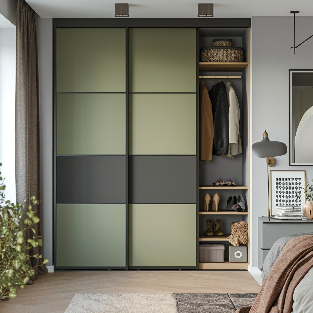Дизайн шкафа купе в спальню