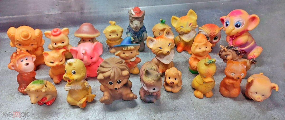 Милые и душевные советские резиновые игрушки. Источник: meshok.net@RAD-SS