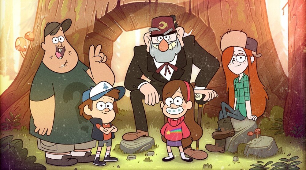     Промо-фото мультсериала «Гравити Фолз» (2012-2016)