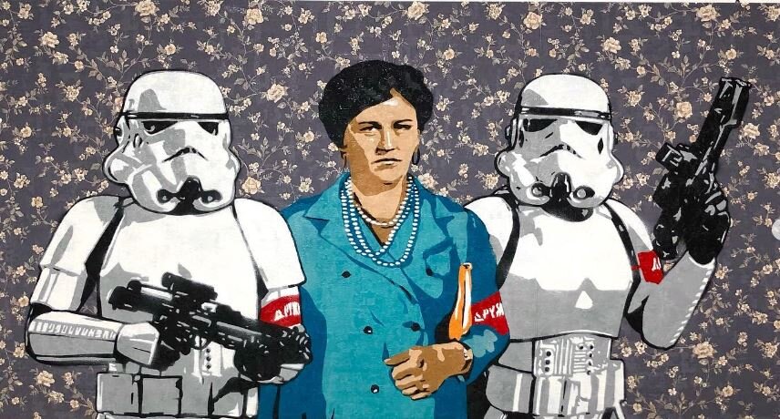 Из социальных сетей художника