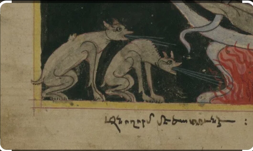 Мардагайл или Мартакайл (арм. մարդագայլ — «человек-волк») — в армянской мифологии человек-оборотень (обычно женщина), обладающий способностью превращаться в волкаСчиталось, что в мардагайл превращались прогневавшие бога женщины, на которых тот сначала сыпал, подобно граду, пищу мардагайлов, заставляя съесть её, а затем накидывал на них волчью шкуру. 