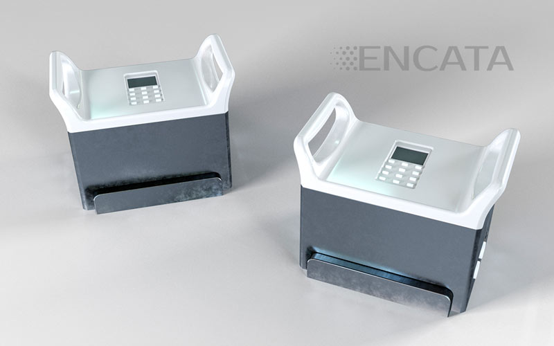 Рендер продукта, которому предстоит пройти различные этапы разработки