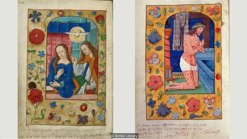 Часослов Анны Болейн. Британская национальная библиотека.