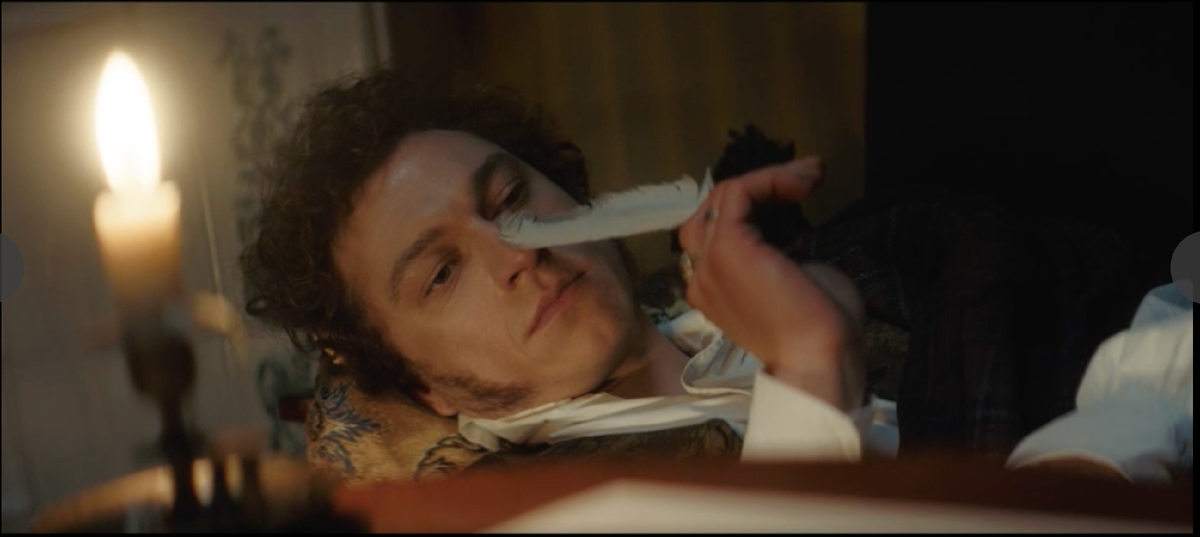 Александр Зарядин в роли Пушкина. Кадр из сериала