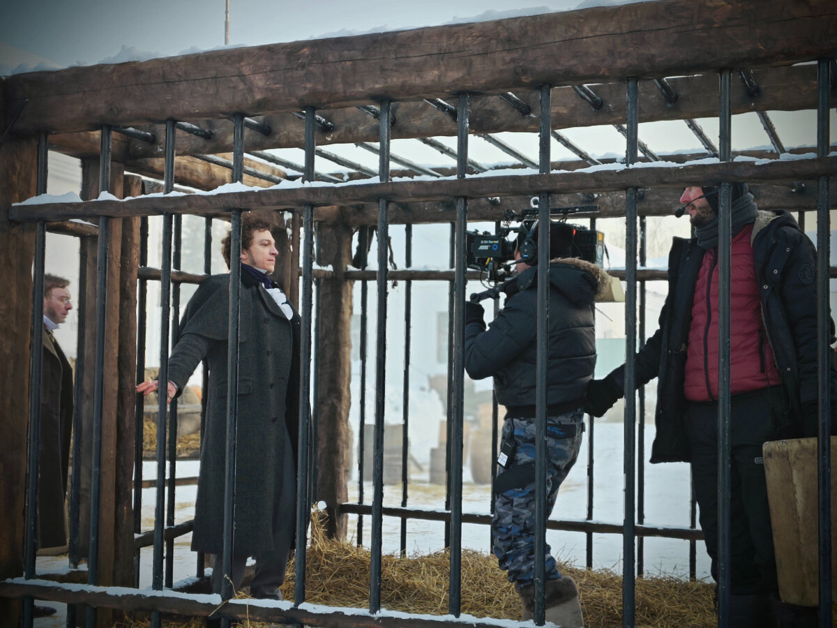 На съемочной площадке сериала