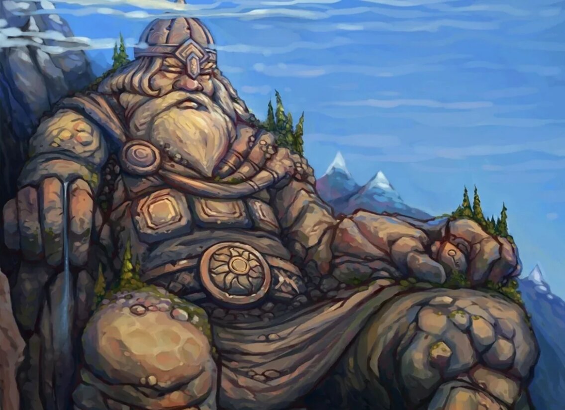 Горыня-богатырь. Изображение из сети