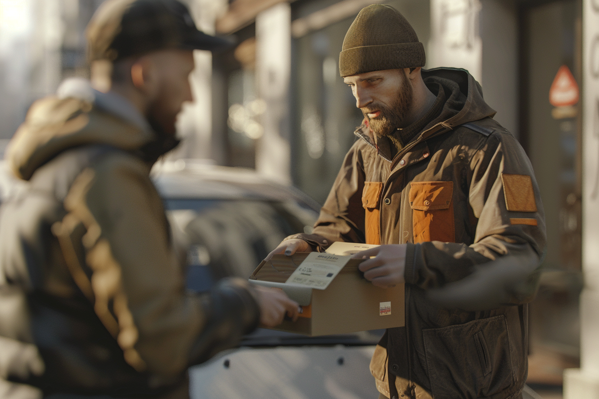 Я встречаюсь с новыми людьми и моя работа не только разносить карты но и заводить полезные знакомства. Это моя первая встреча с клиентом.