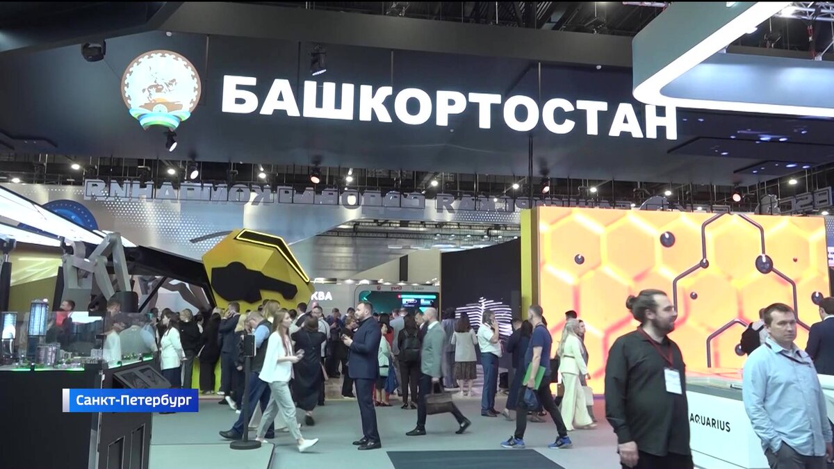    Радий Хабиров возглавил делегацию Башкирии на Петербургском международном экономическом форуме