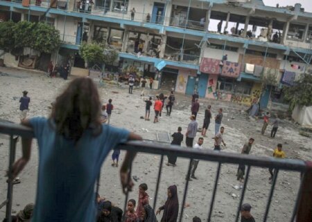    Израиль нанёс удар по школе ООН в Палестине. Десятки погибших и раненых беженцев