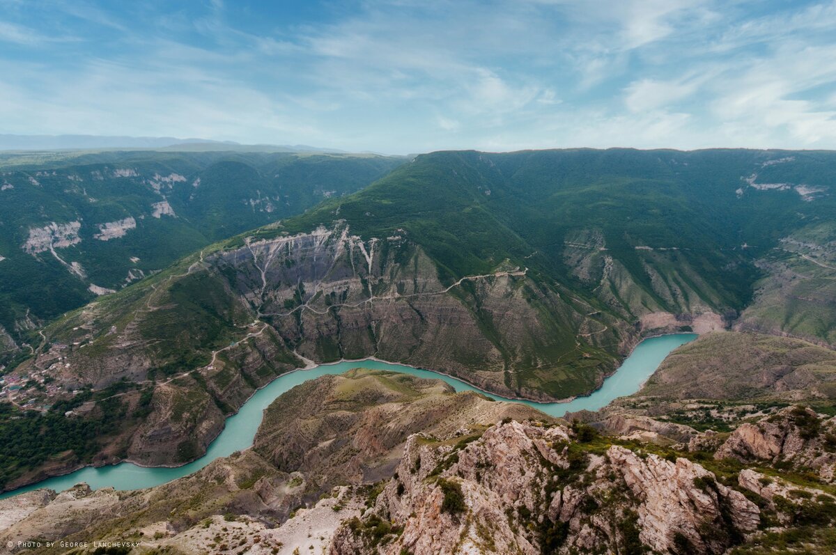 Сулакский каньон визитки